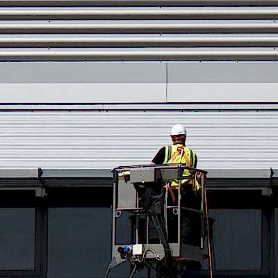 İnşaat, Dış Cephe, Cam Temizliği